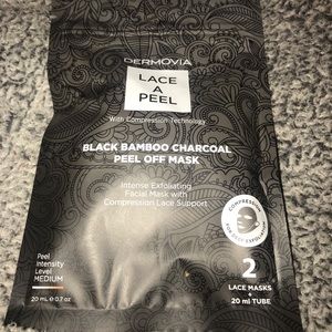 DERMOVIA - LACE A PEEL BLACK BAMBOO CHARCOAL MASK